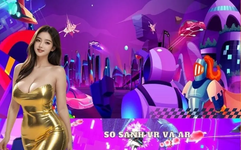 So sánh VR và AR